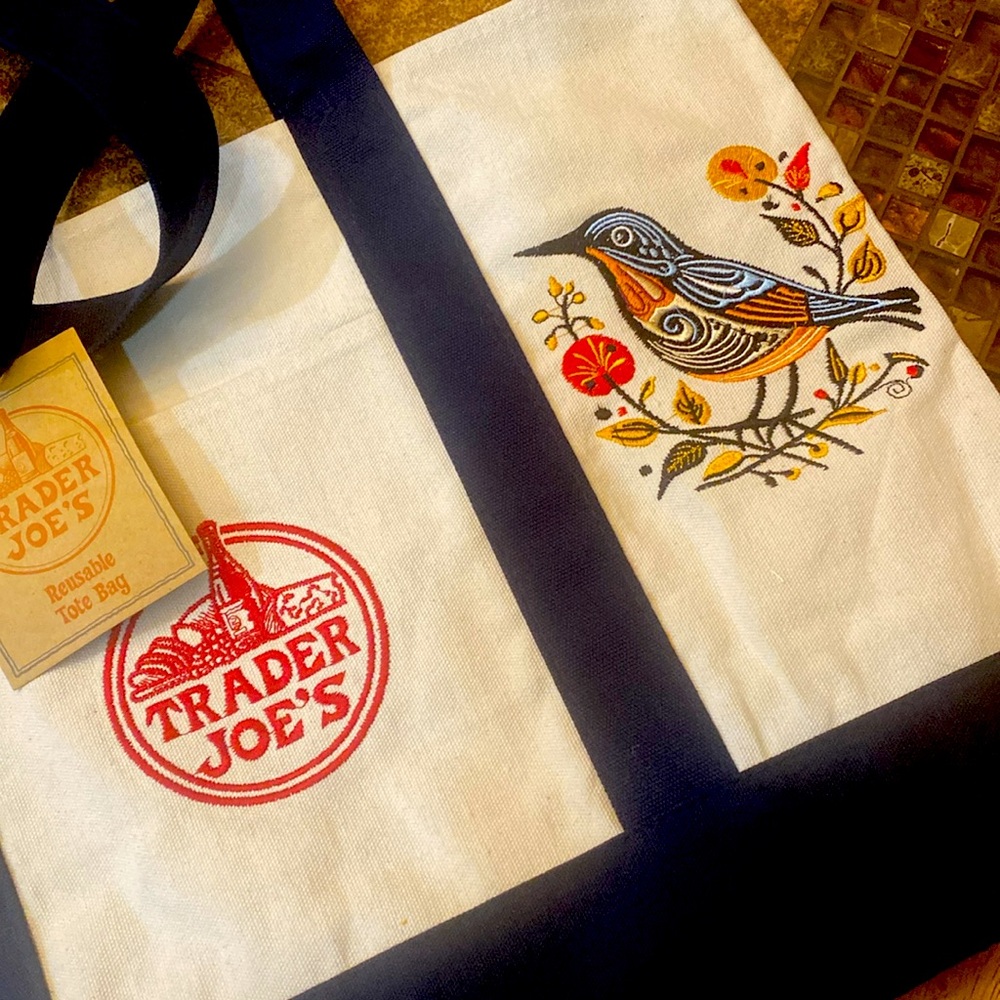 Trader Joe's Reusable Canvas Tote Bag
